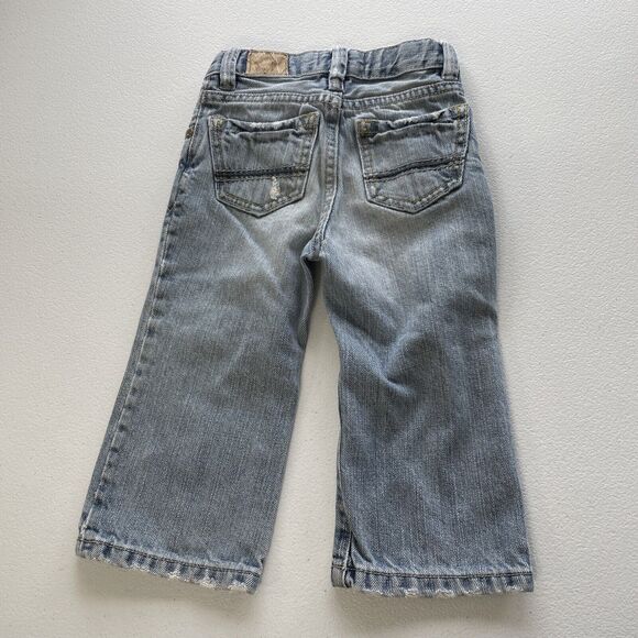 Lot Of 2 Carters Button Up Hoodie Shirt Place Denim Pants Baby Boy 18M, 18M-24 - Picture 7 of 9